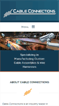 Mobile Screenshot of cable-connections.com